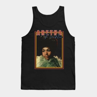 Soulful Sounds of Aretha Vintage Music Tee Tank Top